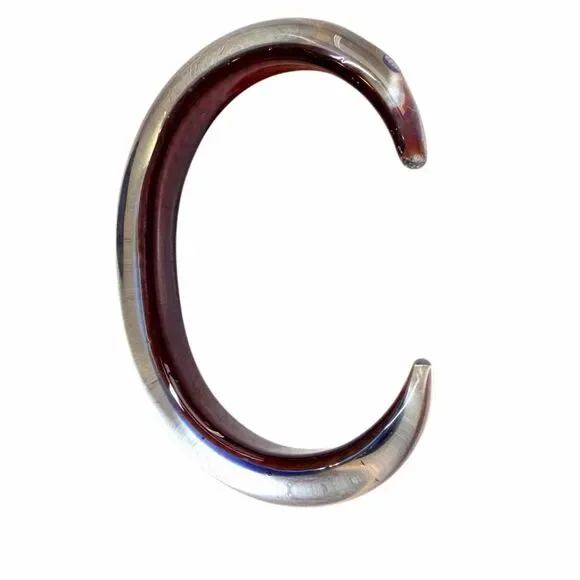 Kevin O’Grady Art Glass Cuff Bracelet - Picture 9 of 9